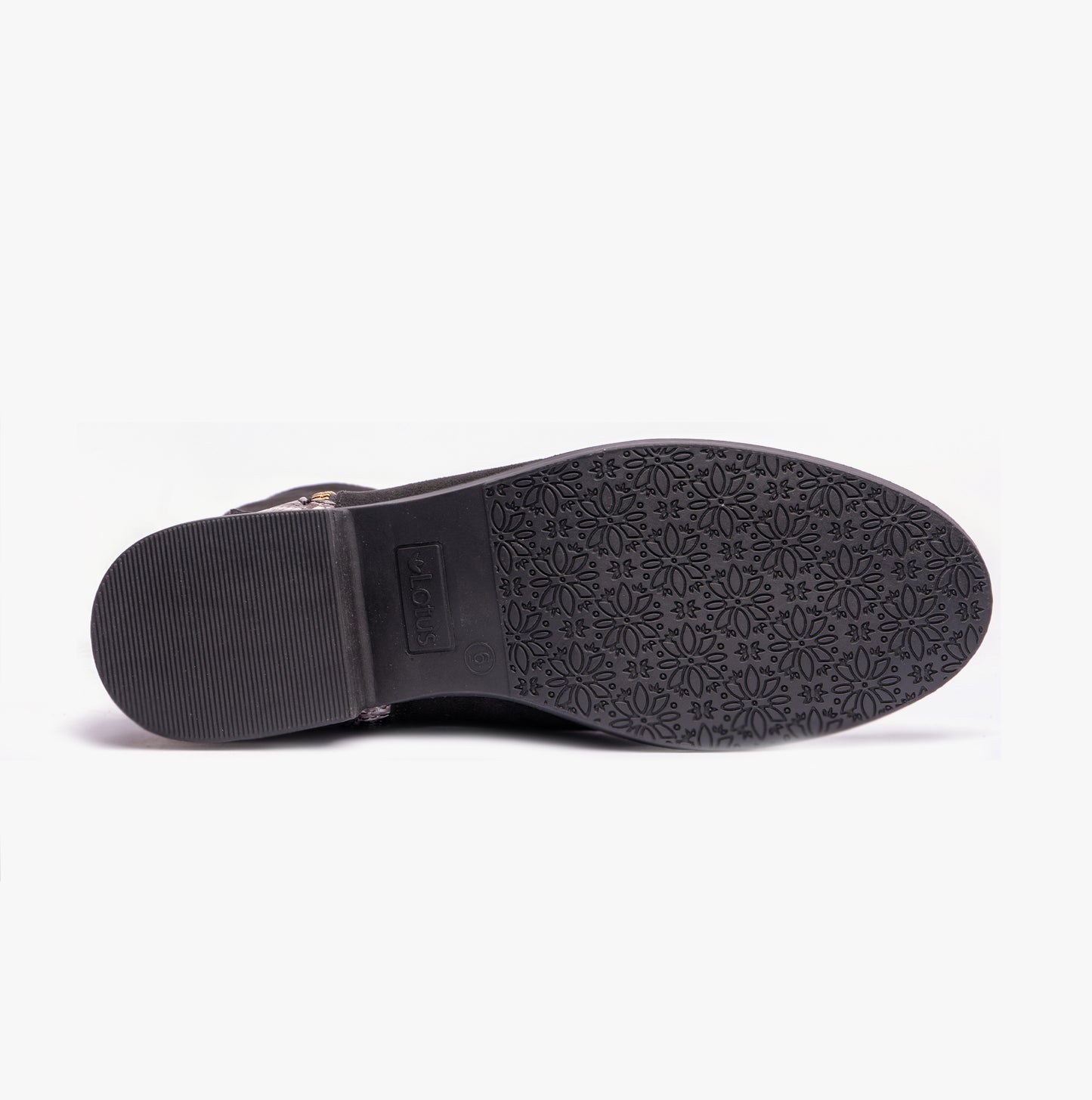 Lotus HARPER Womens Boots Black Microfibre/Snake