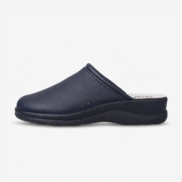 Medi Mules MARY Womens Clogs Navy