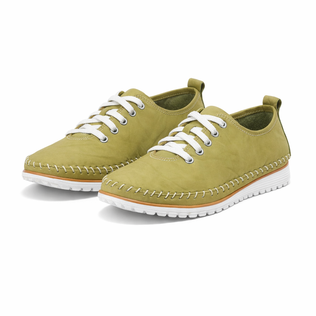 Mod Comfys L988 Womens Comfort Shoes Pistachio Green