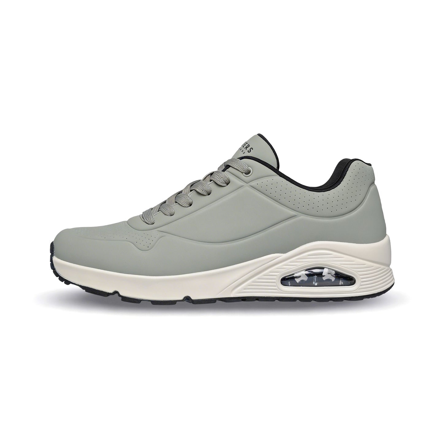Skechers UNO - STAND ON AIR Mens Casual Trainers Olive Black