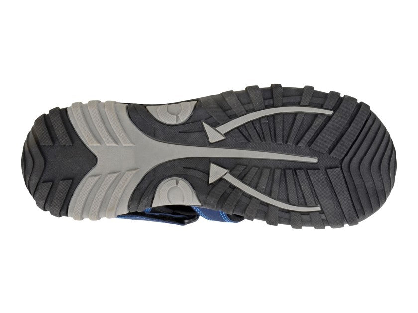 PDQ JASPER Mens Hiking & Trail Sandals Navy