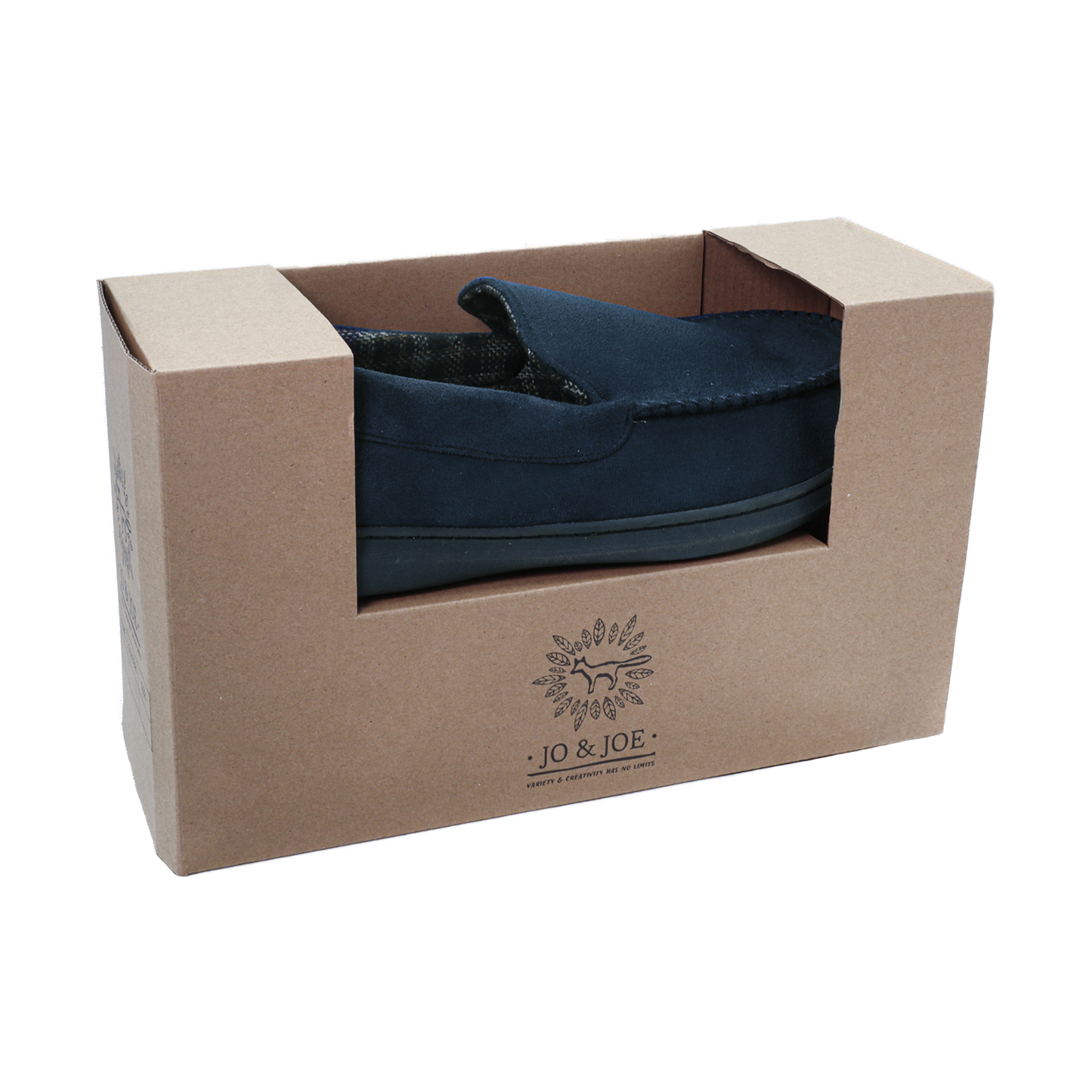 Jo & Joe PERTHSHIRE Mens Mules Navy