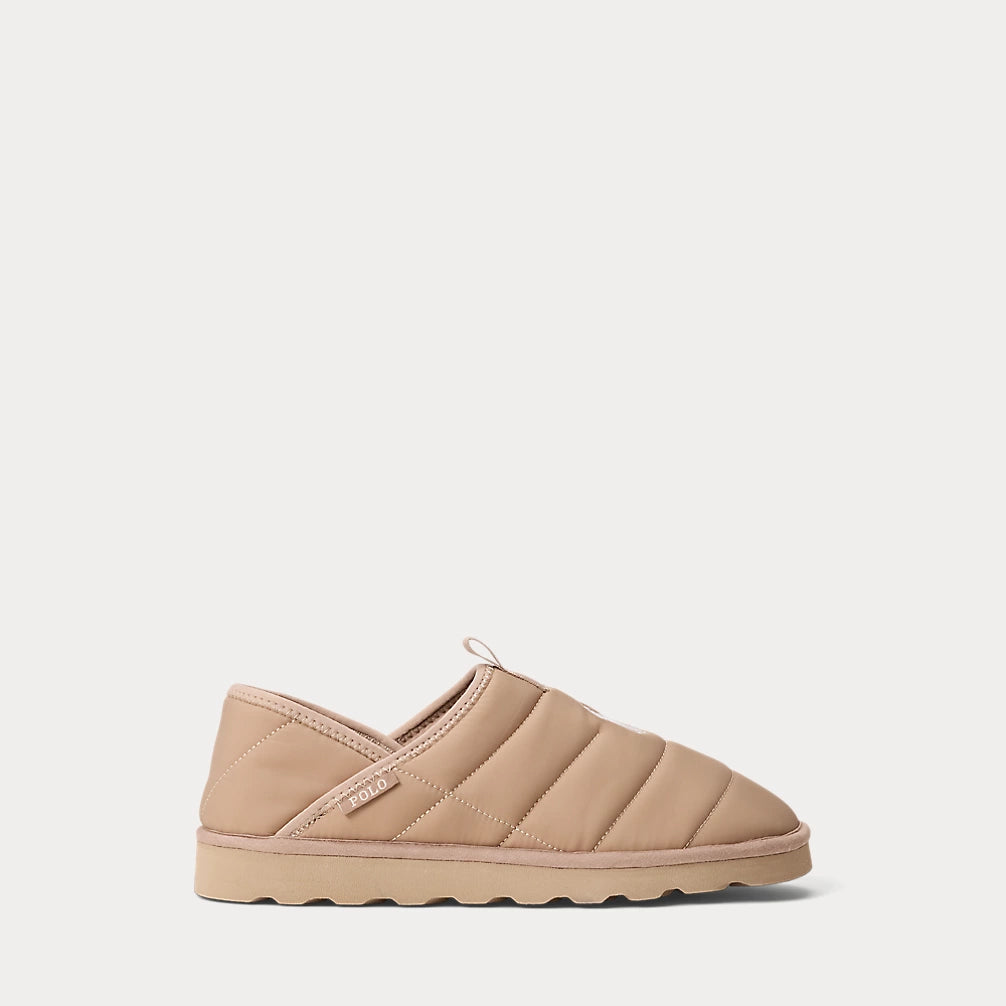 Polo Ralph Lauren EVERETT Mens Full Slippers Khaki