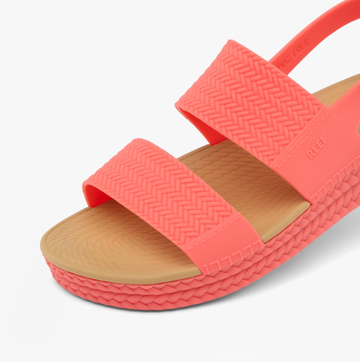 WATER VISTA Womens Sandals Sunset Coral