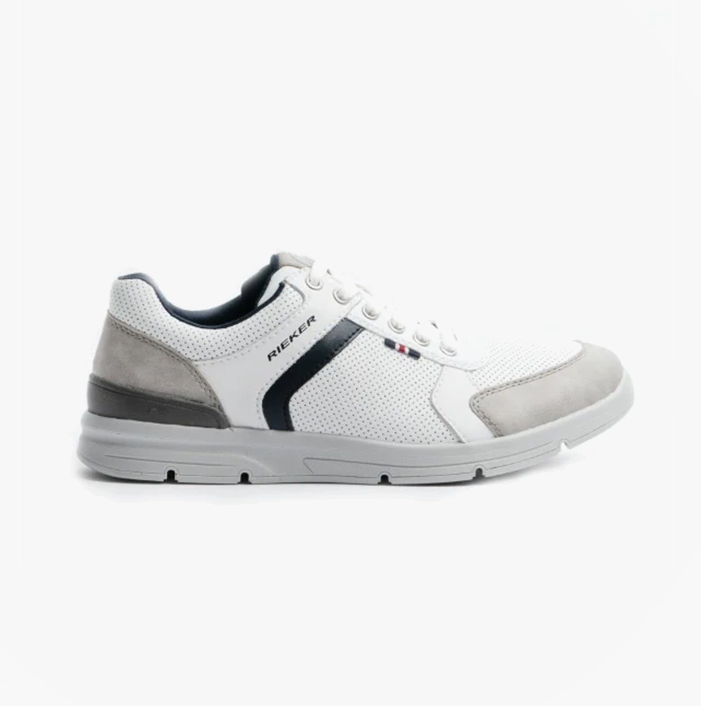 16426-40 Mens Trainers White Combi