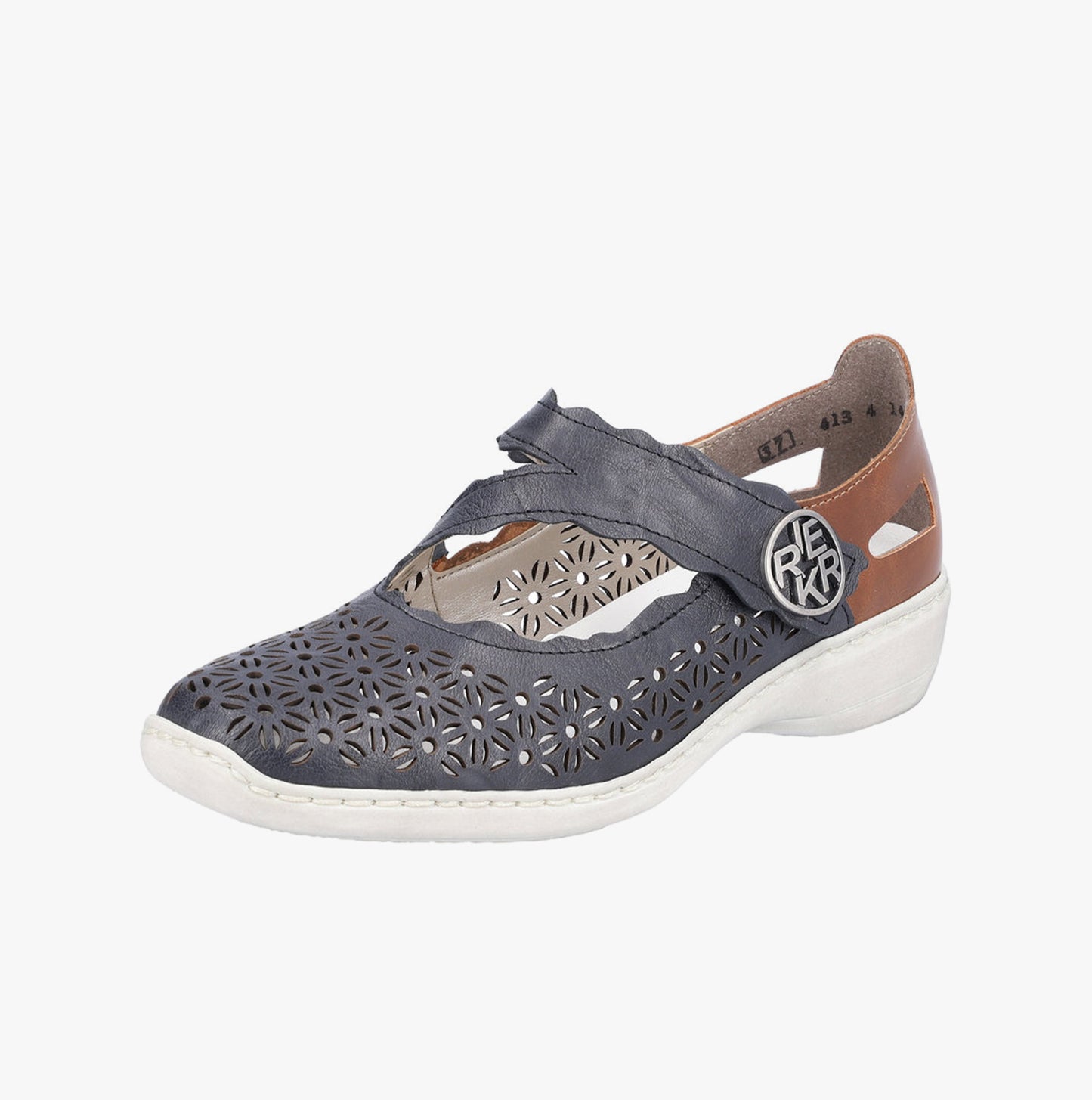 413G4-14 Womens Shoes Blue Multi
