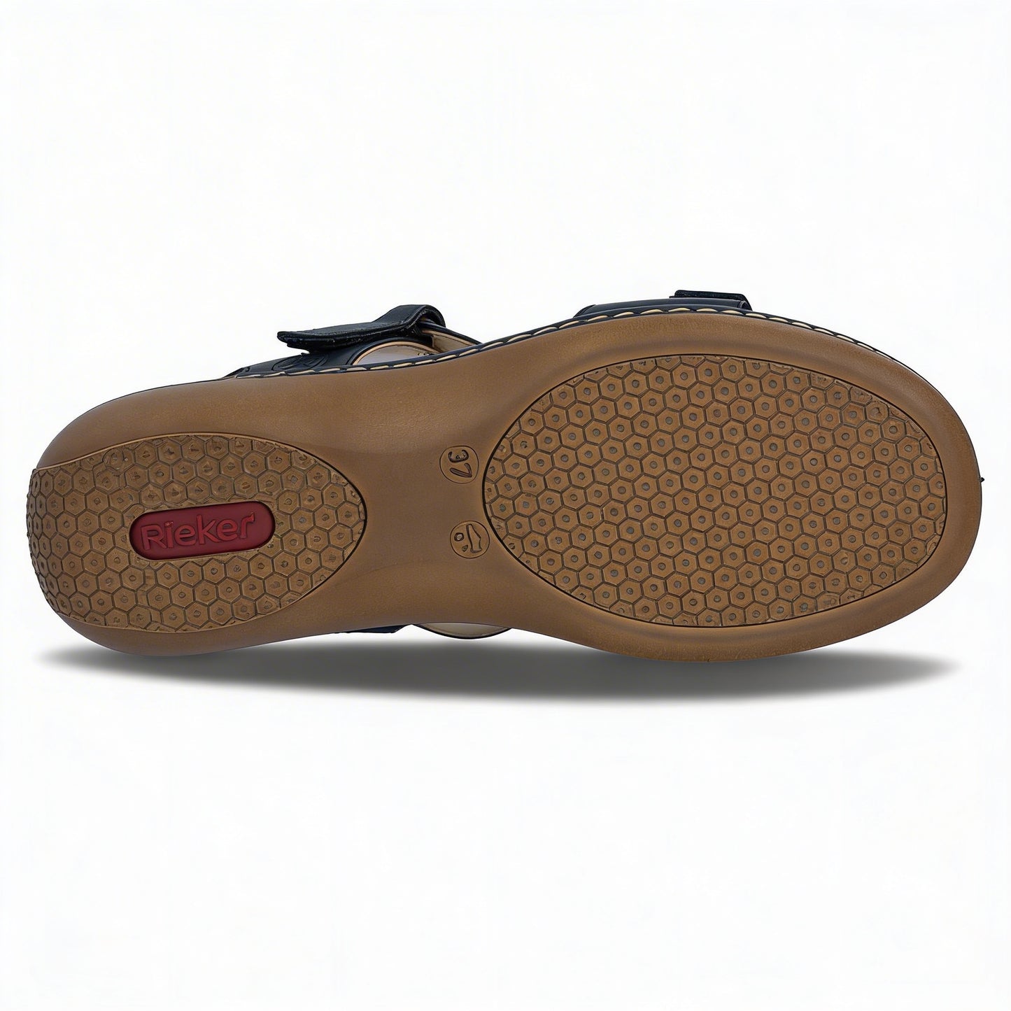 Rieker 659C7-16 Womens Comfort Sandals Blue