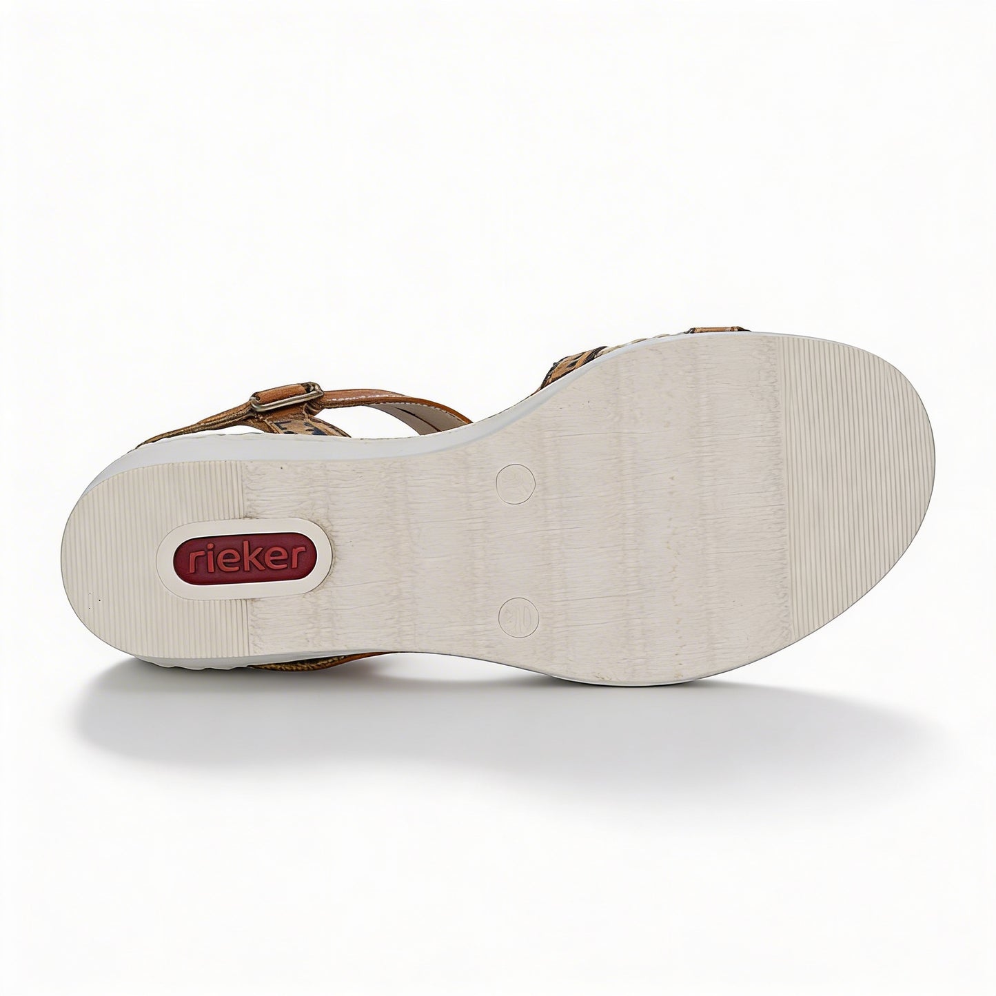 Rieker 67410 Womens Cross Strap Sandals Multi