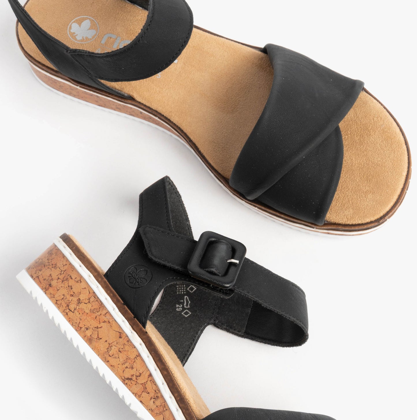 V3691-00 Womens Sandals Black