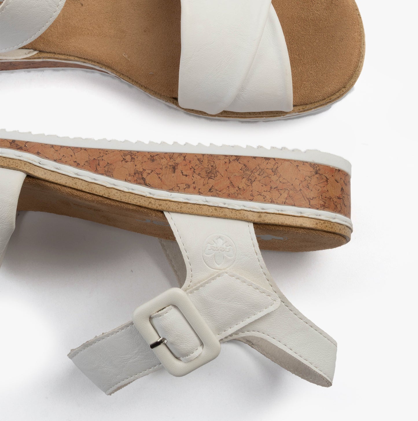 V3691-80 Womens Sandals White