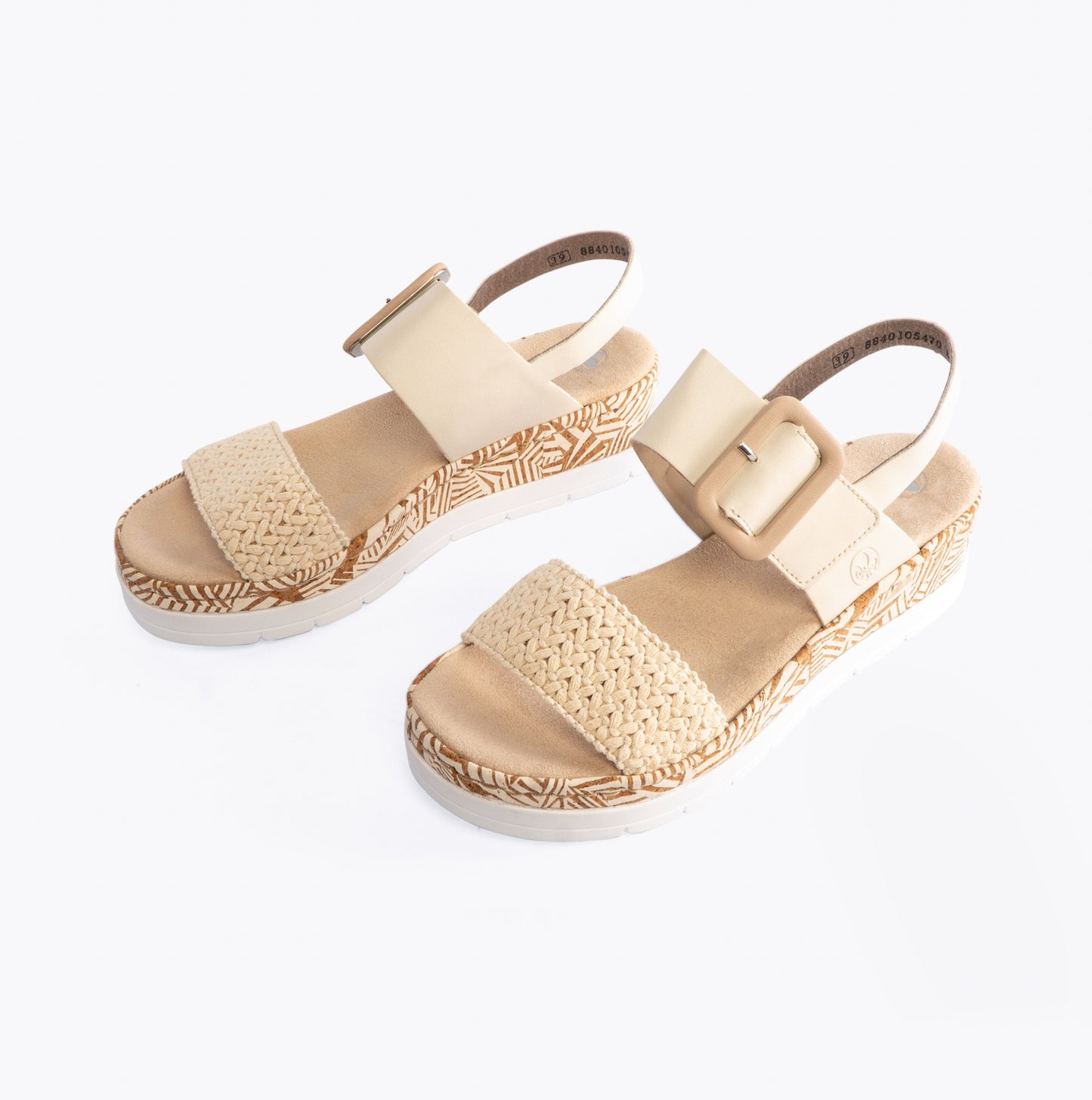 V3950-61 Womens Sandals Beige