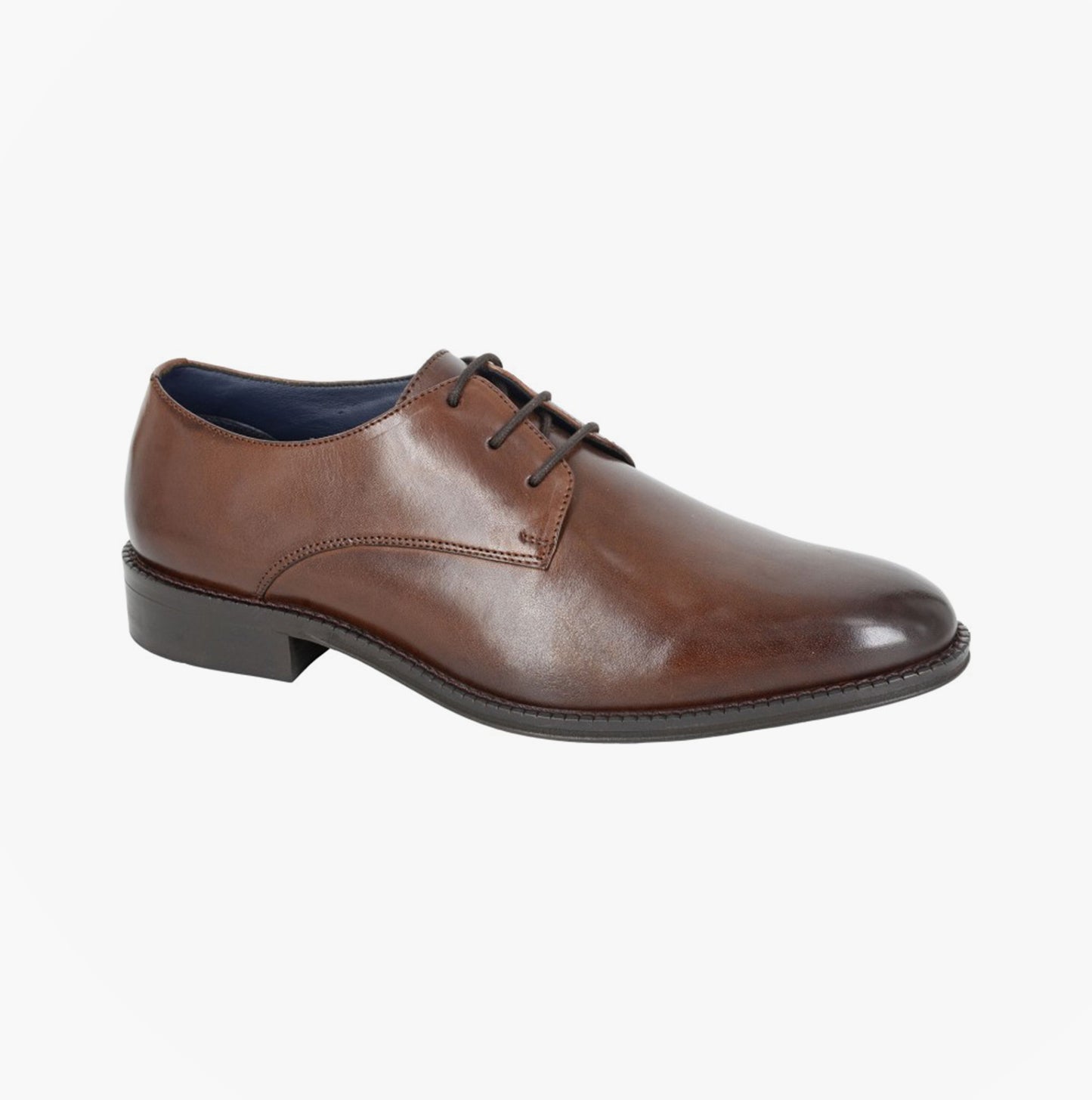 Roamers ARTHUR Mens Derby Shoes Brown