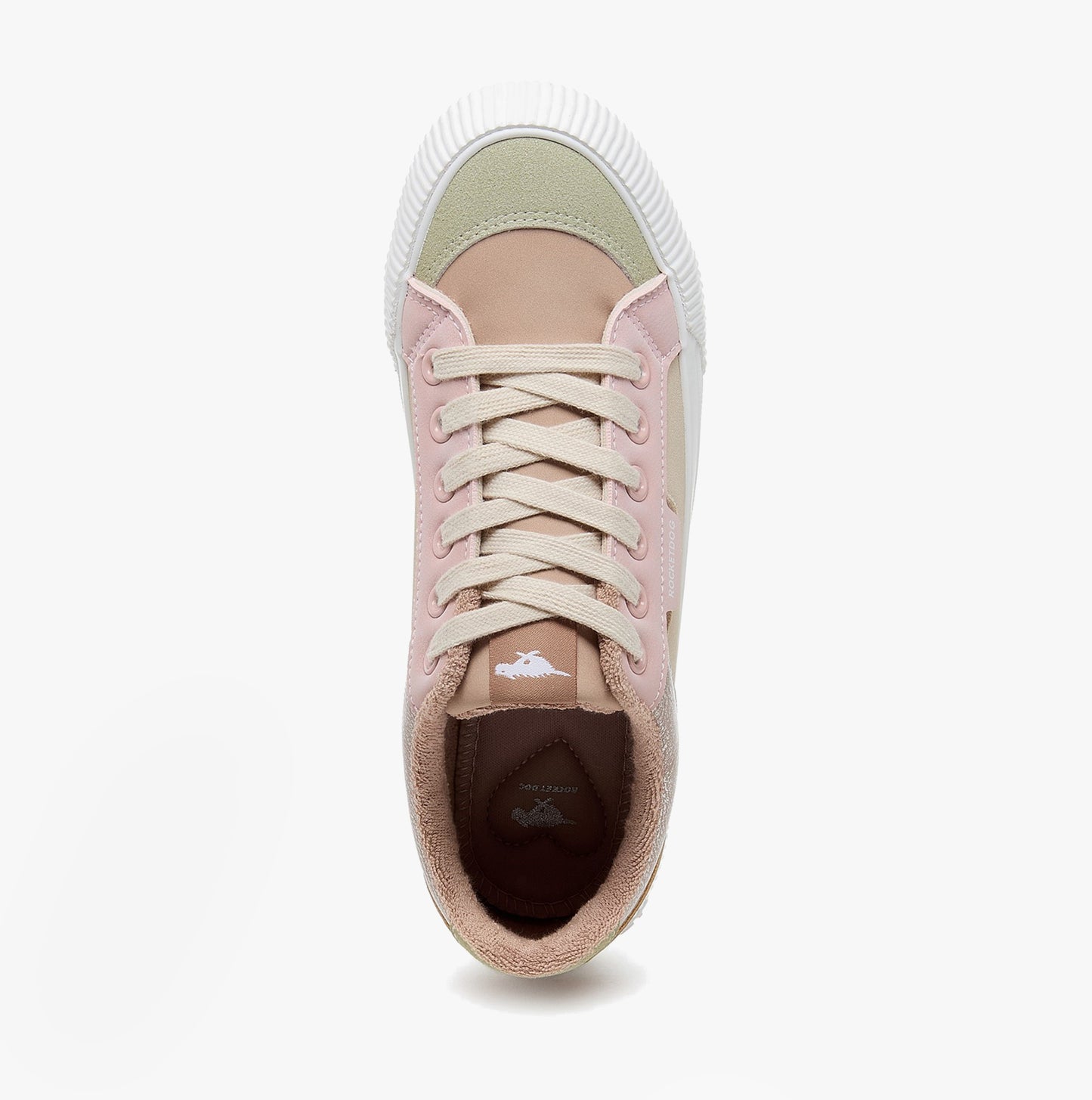 CHEERY BLOCKED Womens Shoes Taupe