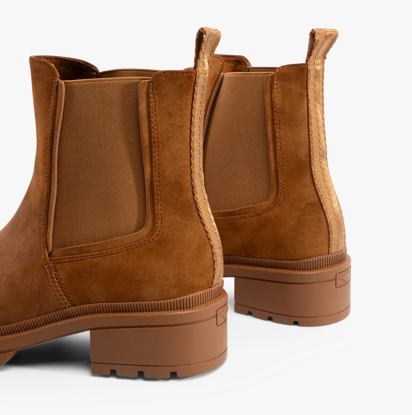 IGGIE Womens Chelsea Boots Walnut