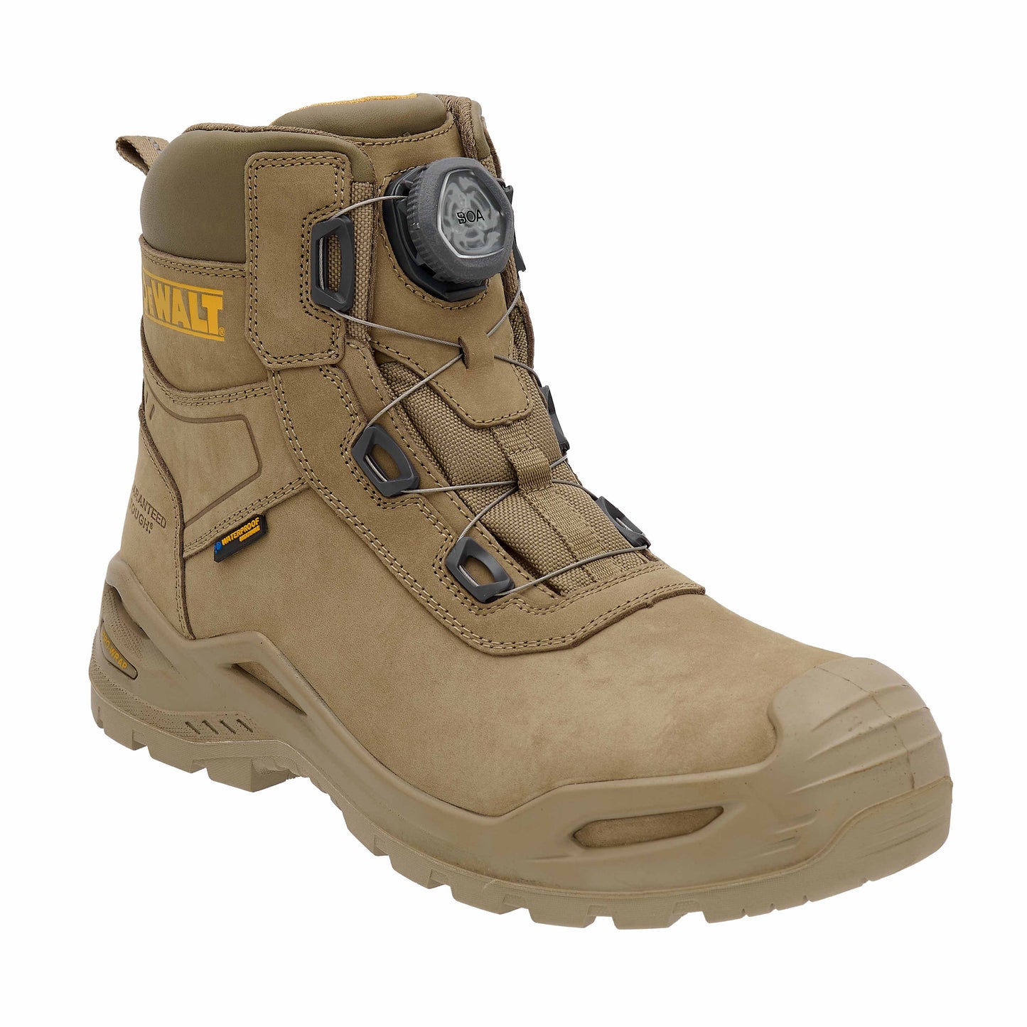 Dewalt LANDER Mens Safety Boots Stone