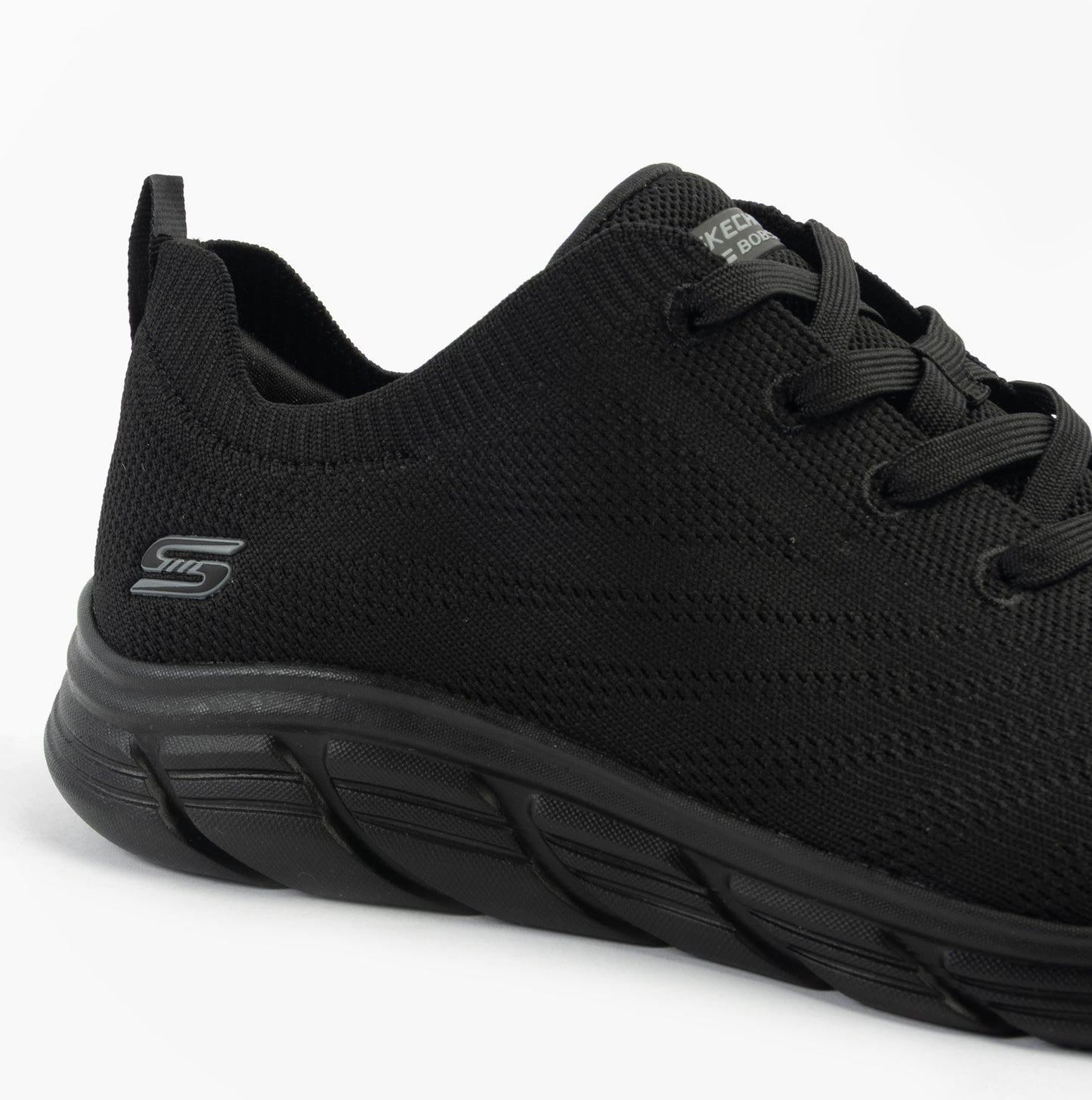 Skechers 117591/BBK BOBS BFLEX LO-GRACEFUL STRIDE Womens Trainers Black