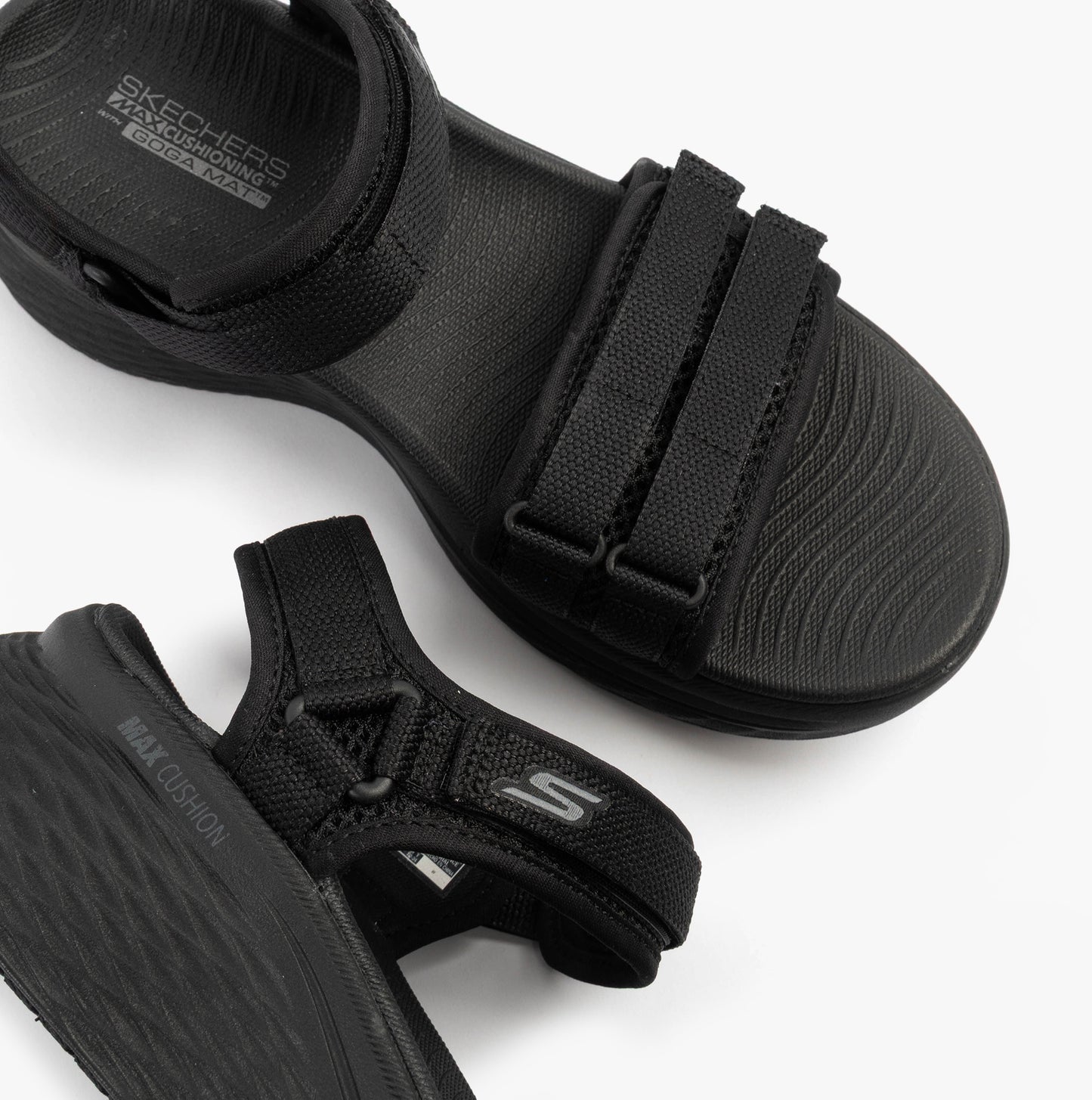 Skechers 141617/BBK MAX CUSHIONING ELITE 2.0 - JESSIE Womens Sandals Black