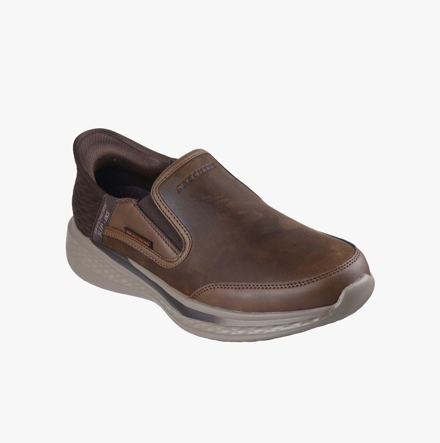 Skechers 205237/CDB SLADE - COOPER Mens Shoes Dark Brown
