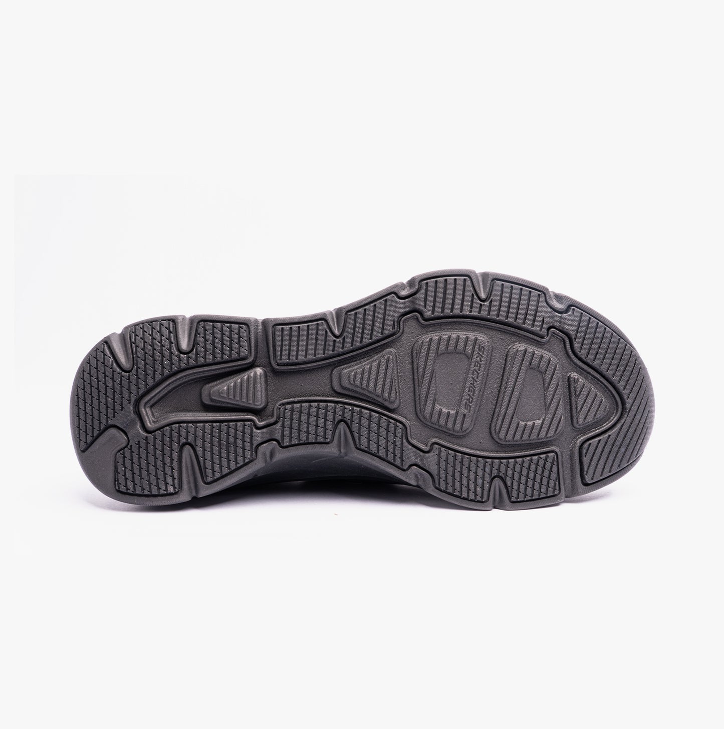Skechers 232463/BBK D'LUX WALKER 2.0 - REELER Mens Trainers Black