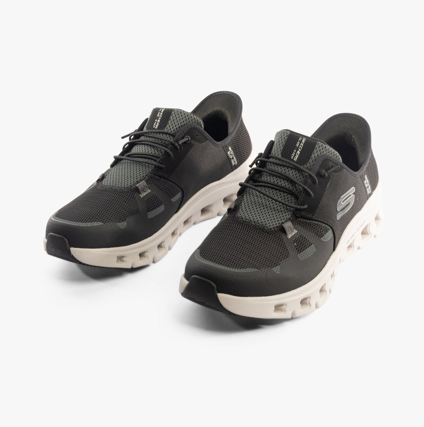 Skechers 232930/BLK GLIDE-STEP PRO Mens Trainers Black