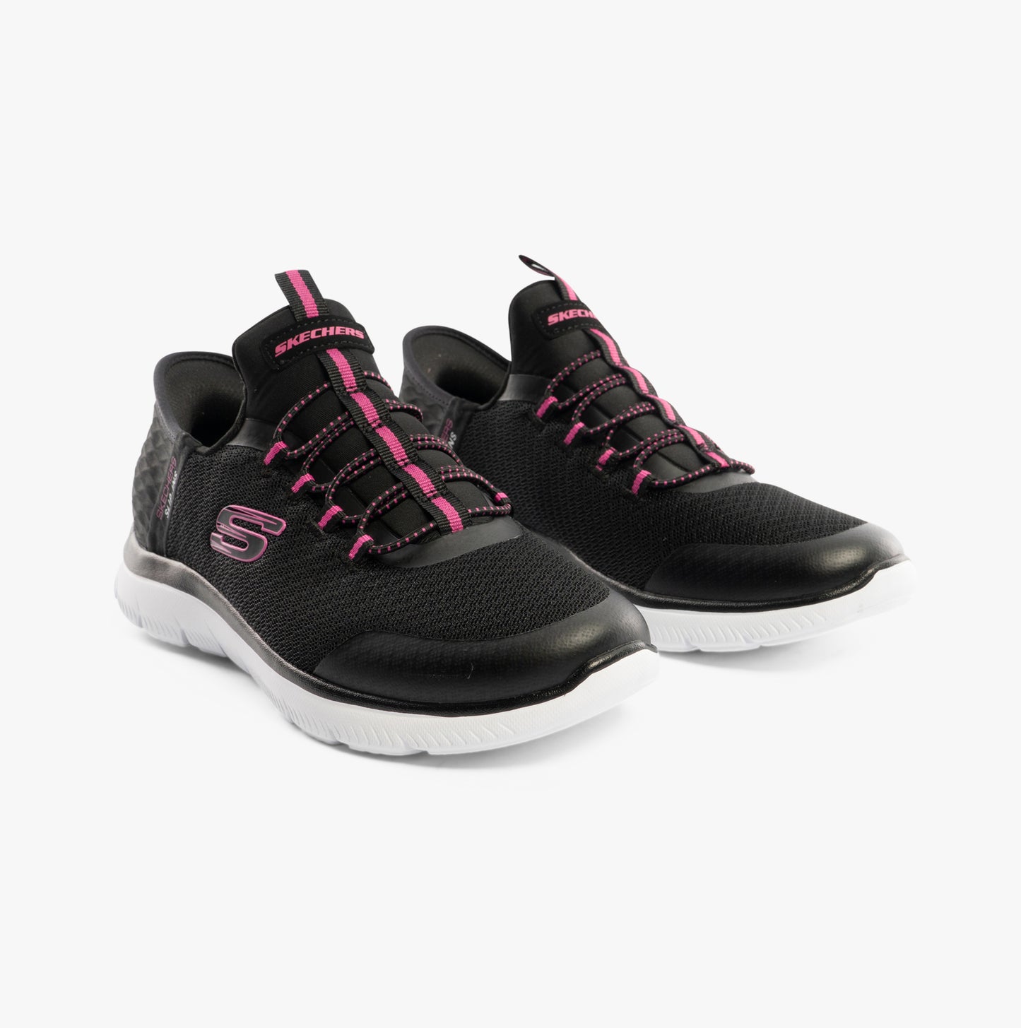 Skechers 303919L/BLK SUMMITS Girls Trainers Black