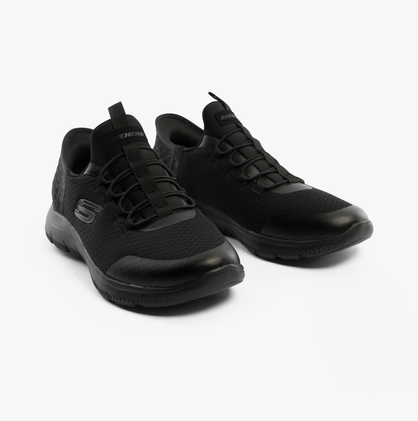 Skechers 403833L/BBK SUMMITS - HIGH RANGE Boys Trainers Black
