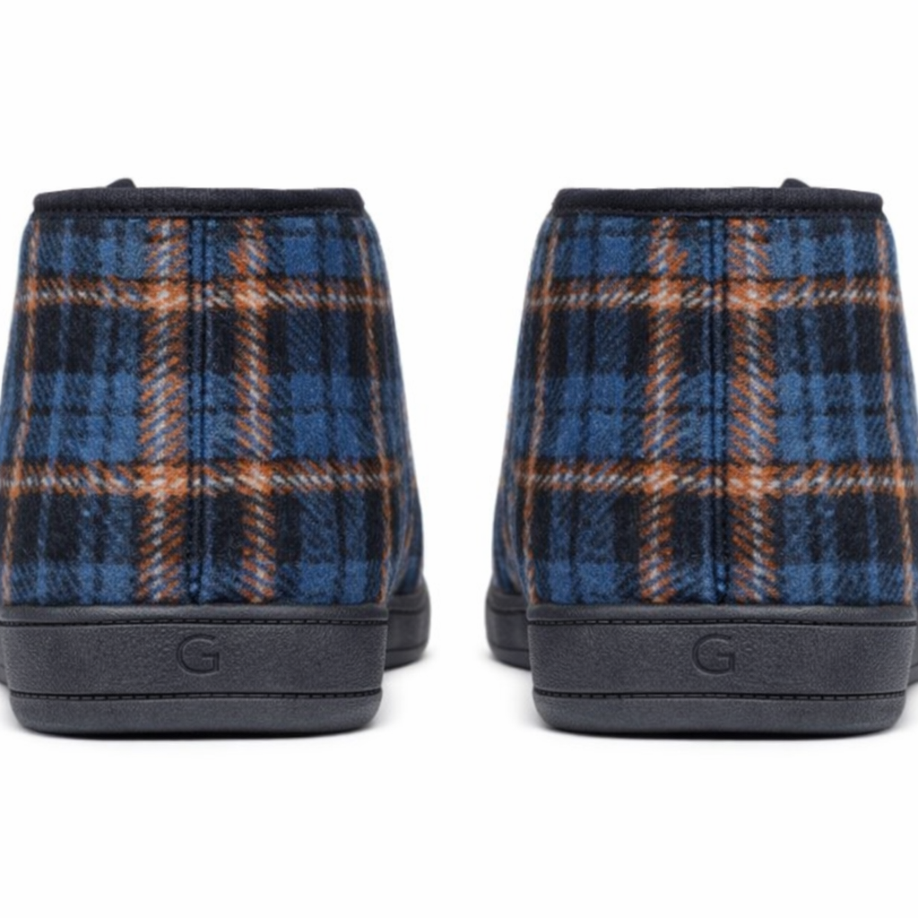 Sleepers ALFRED Mens Slipper Boots Blue
