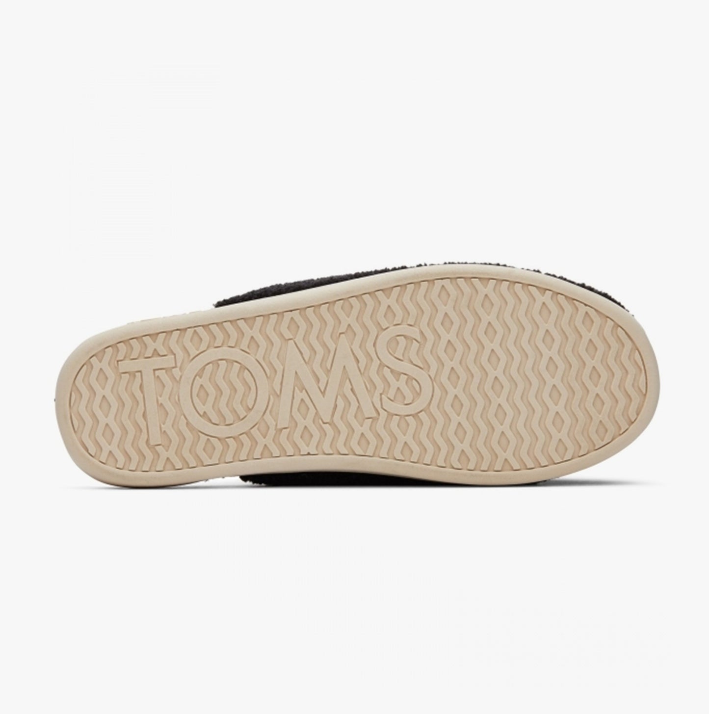 HARBOR FELT Mens Mule Slippers Black/White