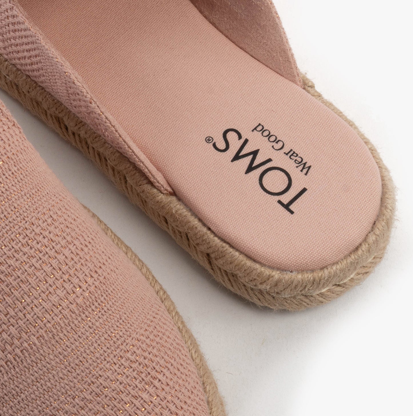 SANTIAGO MULE Womens Espadrille Pink