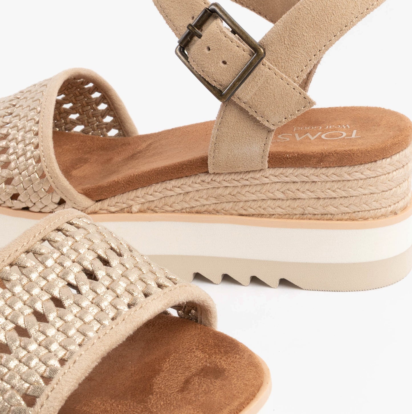 DIANA Womens Sandals Gold