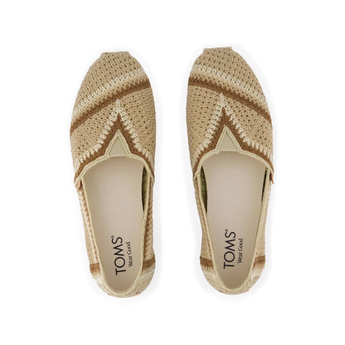 TOMS ALPARGATA CLASSIC Womens Espadrille Shoes Dark Beige