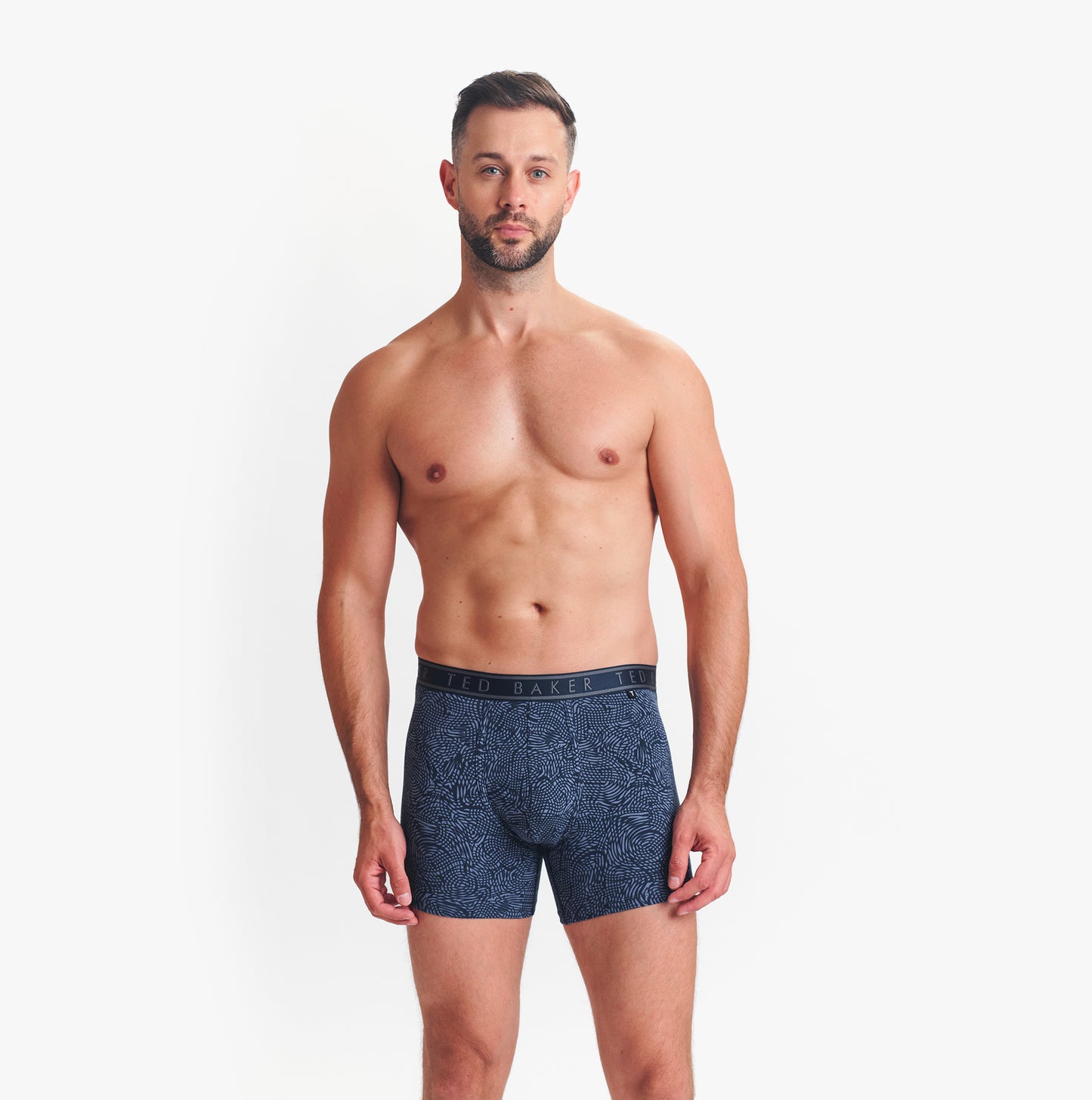 Ted Baker 3-Pack Cotton Boxer Briefs Mens Boxer Briefs Multi