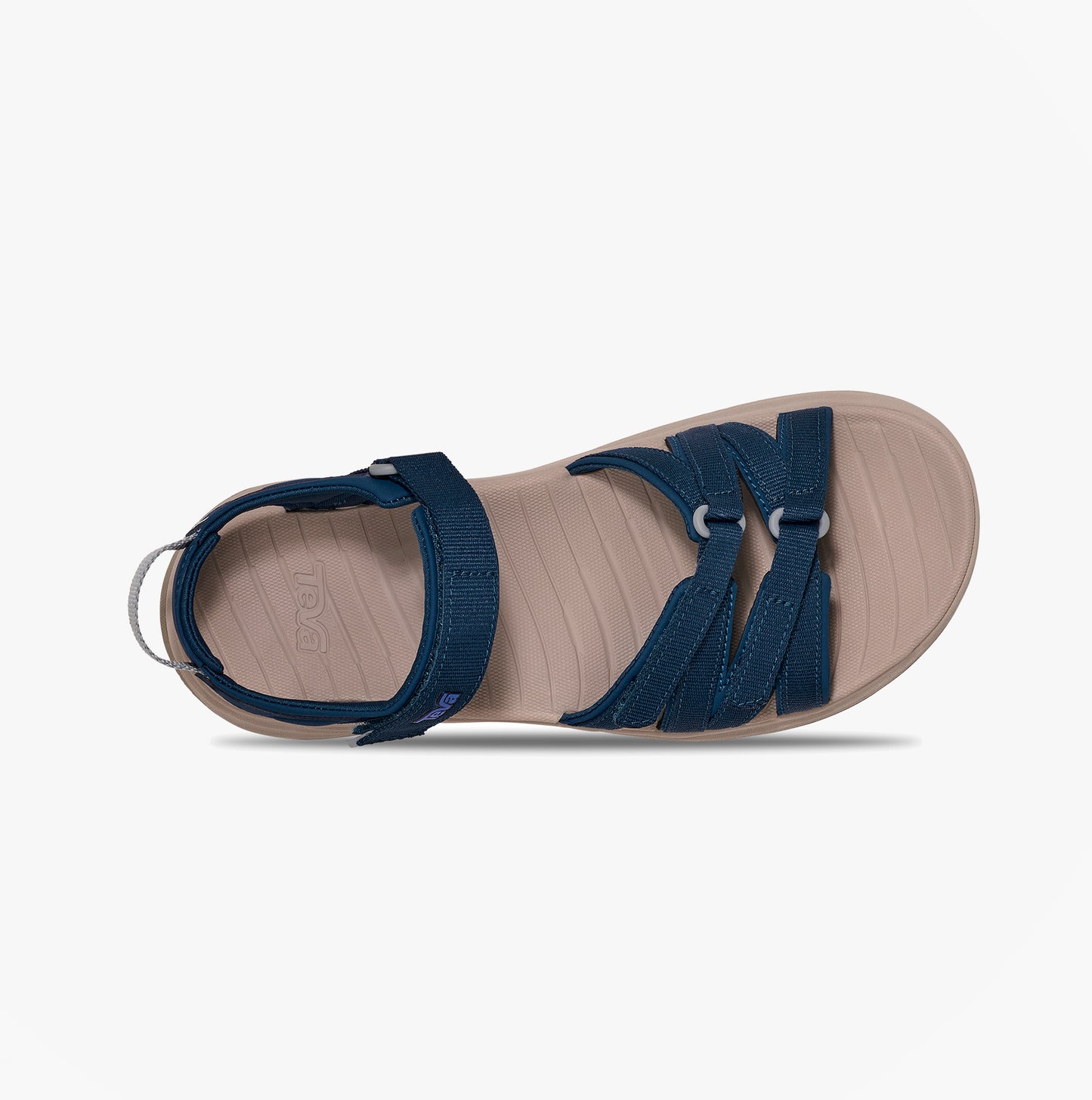 Teva TIRRA SPORT Womens Cross Strap Sandals Blue Opal