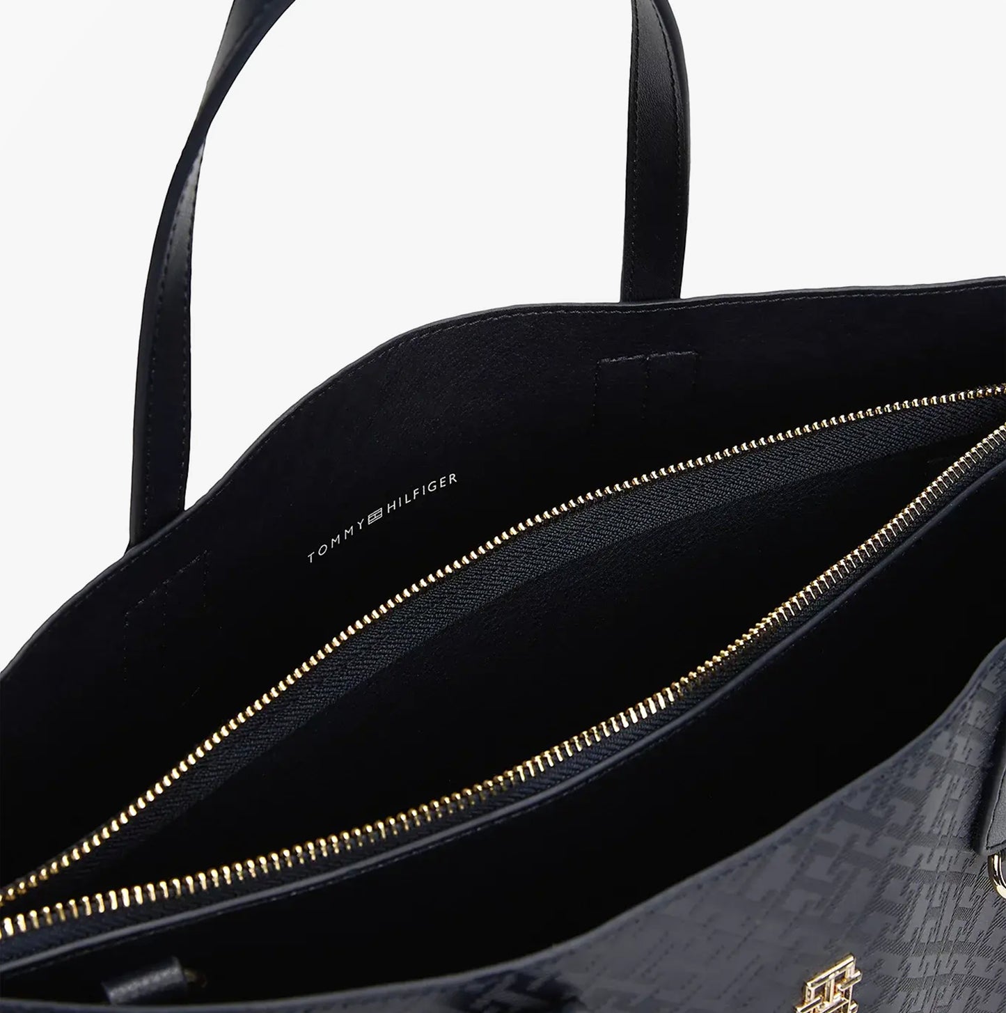 Tommy Hilfiger DISTINCT SATCHEL Ladies Handbag Space Blue