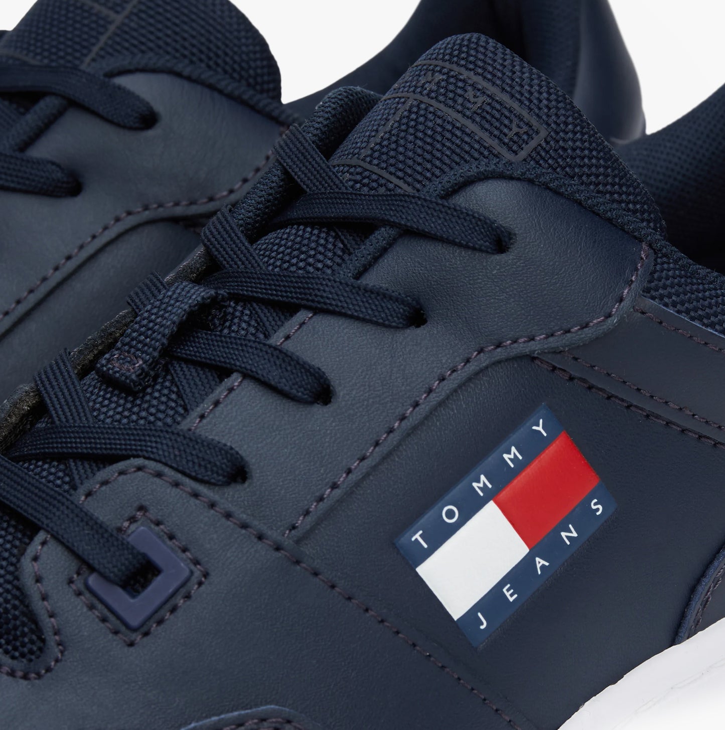 Tommy Hilfiger RETRO ESSENTIAL BASKETBALL Mens Trainers Dark Night Navy