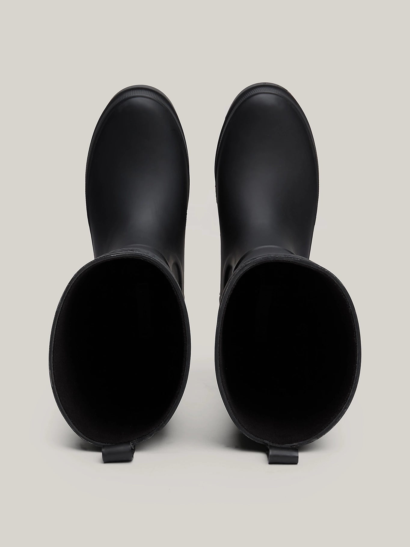 Tommy Hilfiger RUBBER Womens Long Boots Black