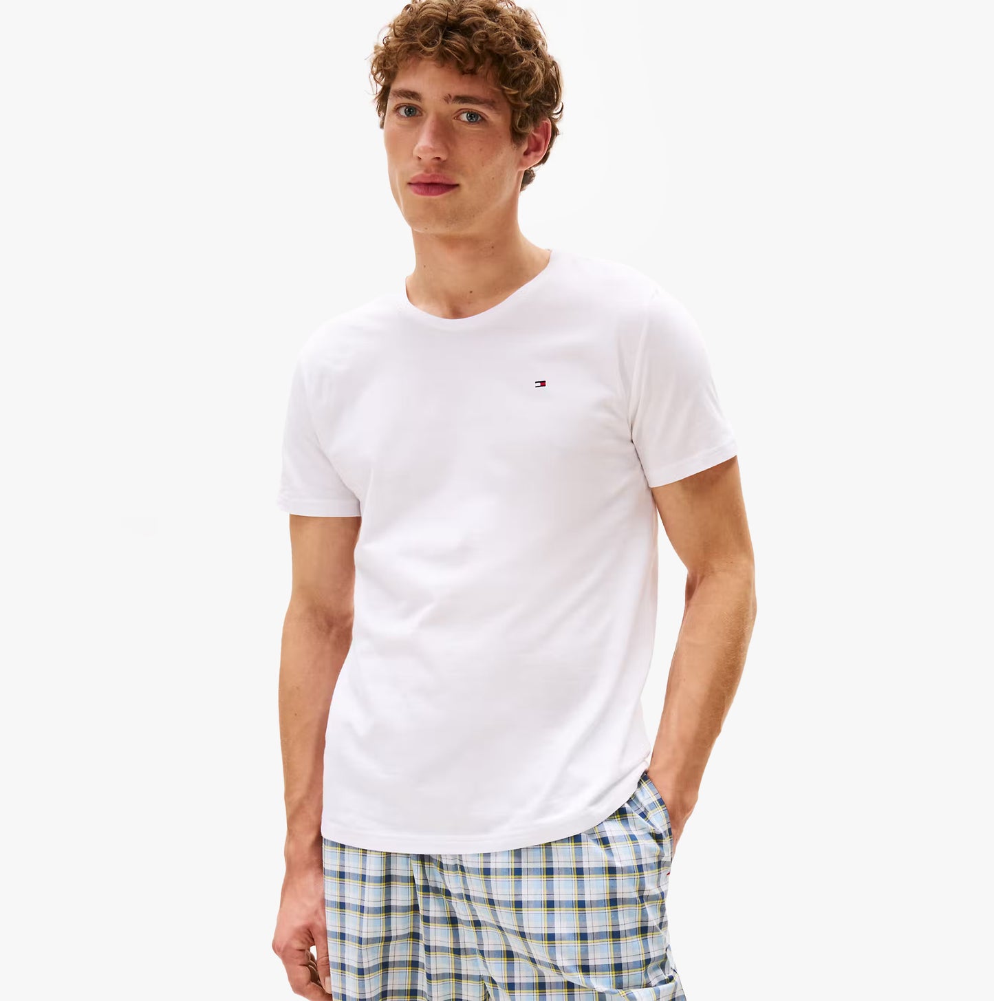 Tommy Hilfiger 3P SS TEE Mens T-Shirts & Tank Tops Multicoloured