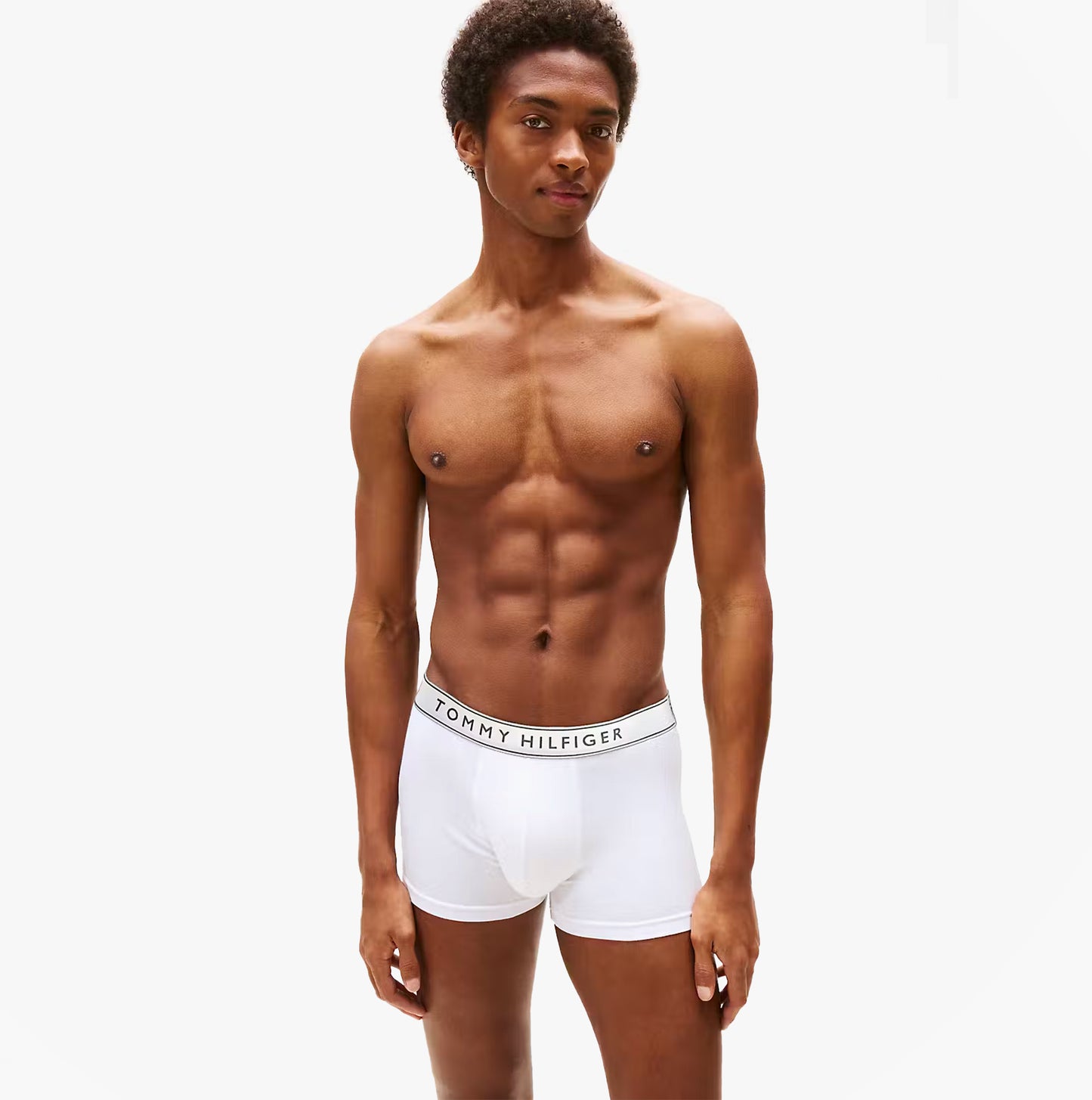 Tommy Hilfiger Mens 3 Pack Trunks Grey/Black/White