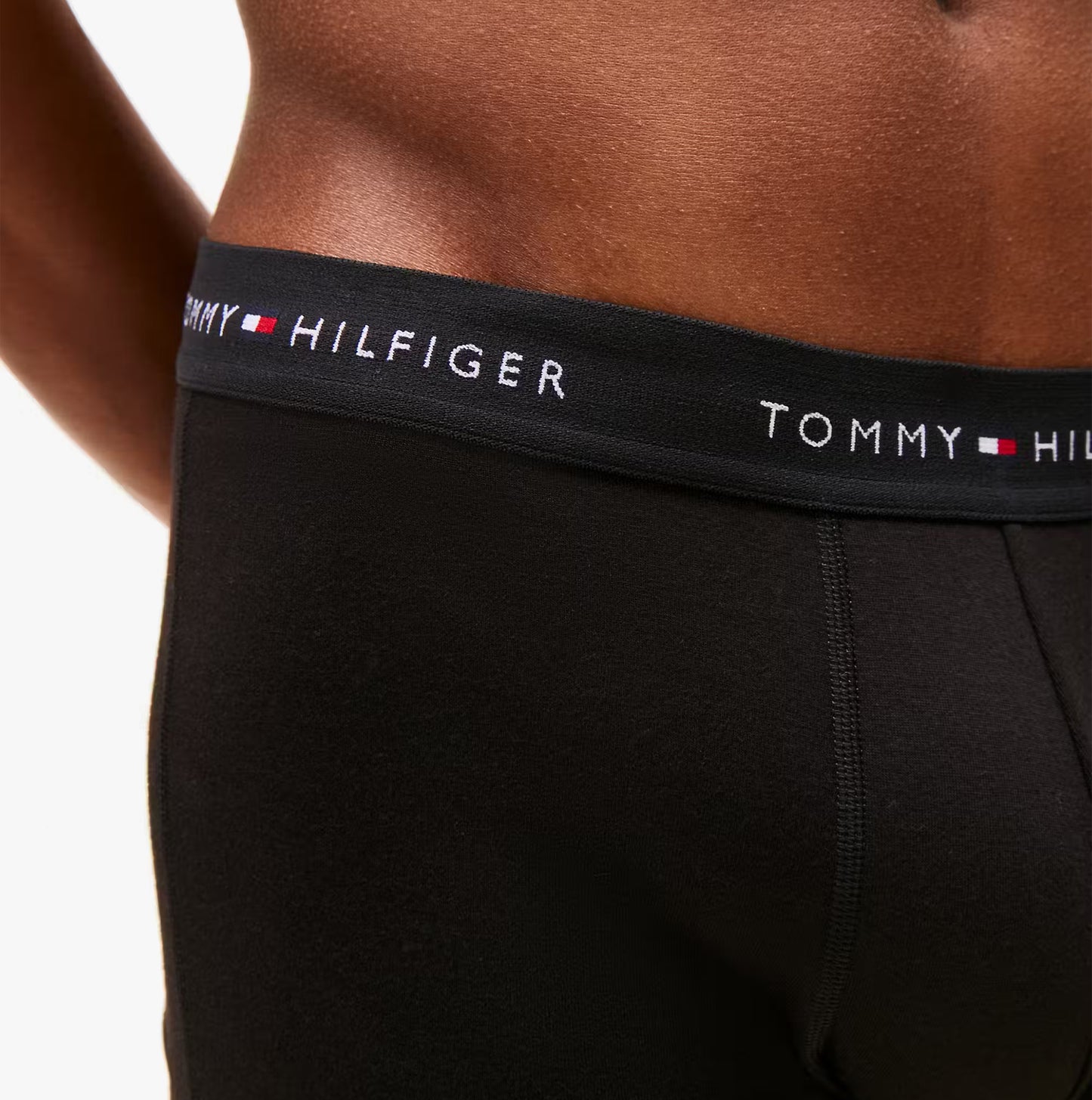 Tommy Hilfiger 3 Pack Mens BOXER BRIEF Black