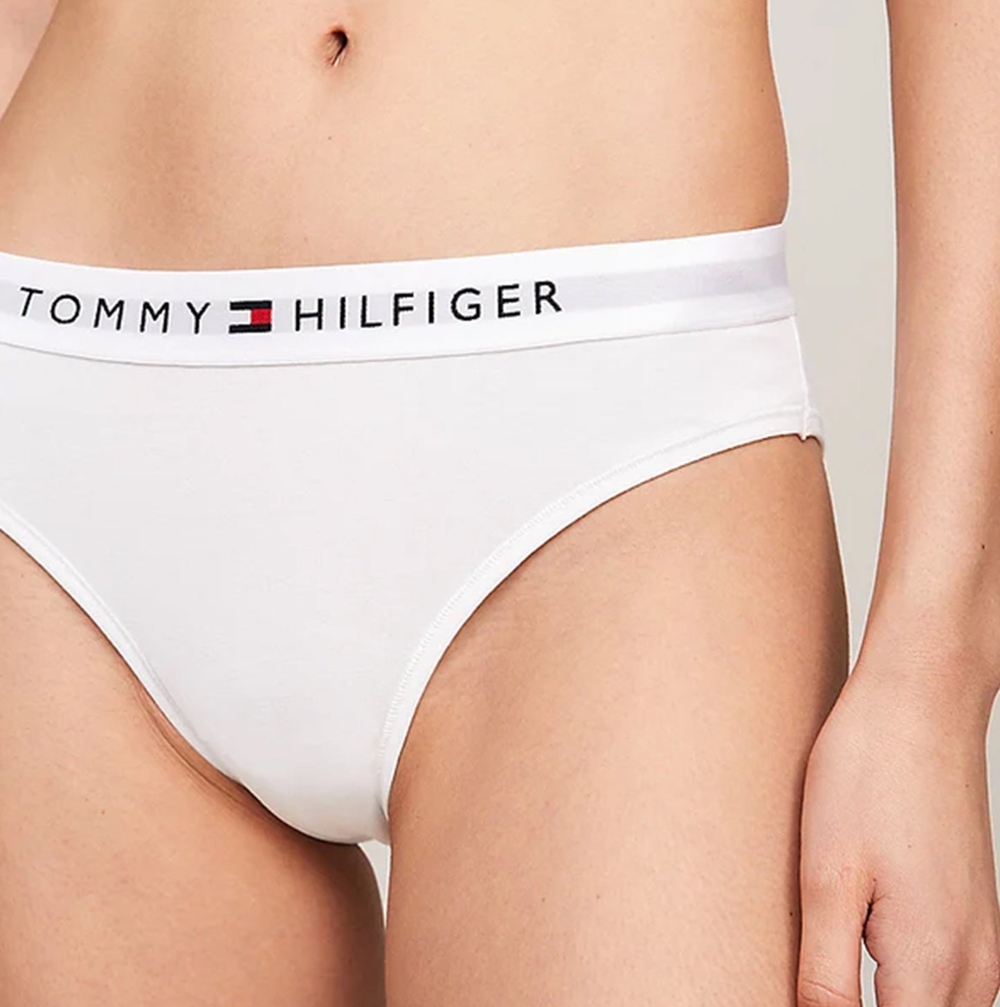 Tommy Hilfiger TH ORIGINAL LOGO BIKINI Womens Briefs White