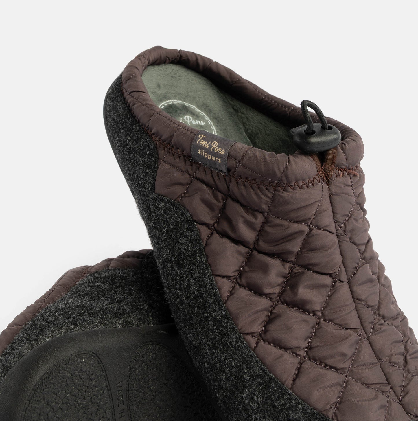 Toni Pons NADIR-UM Mens Mule Slippers Pruna Wine