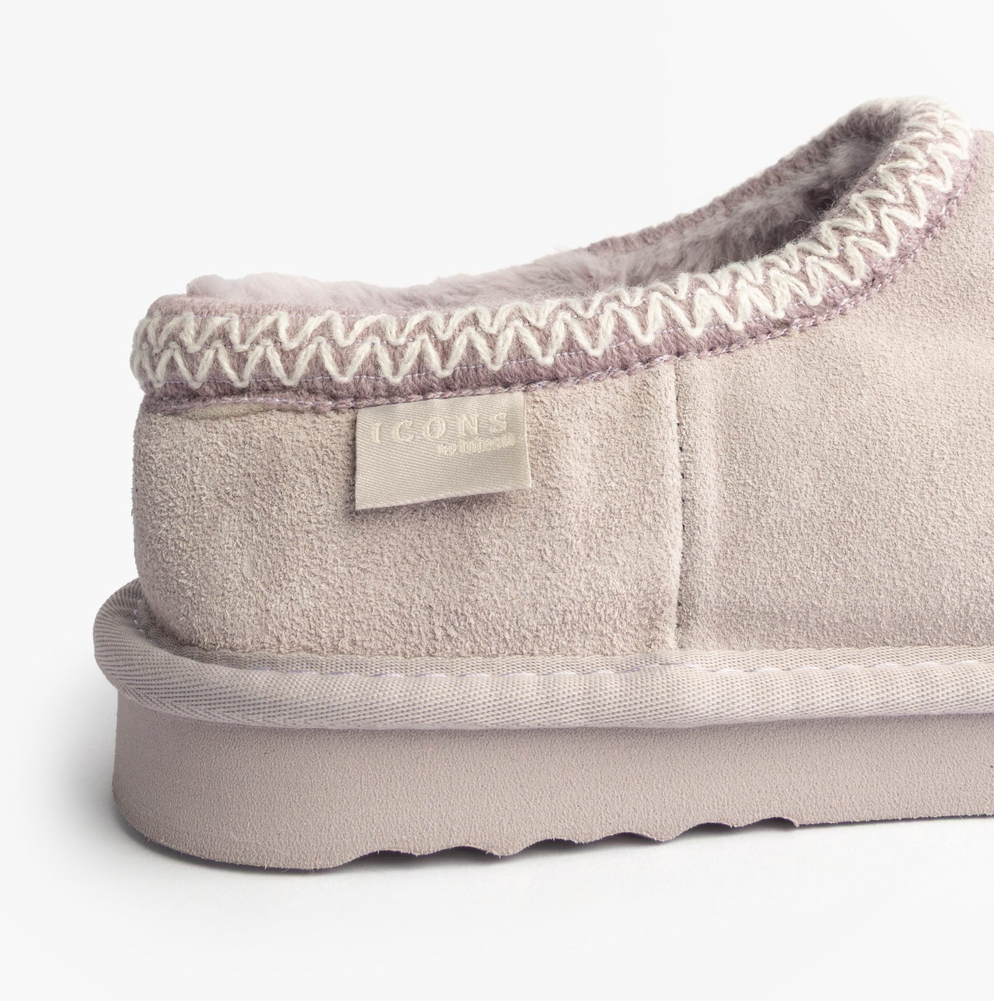 Totes Toasties ICONS SUEDE Shoot Slippers Womens Lilac