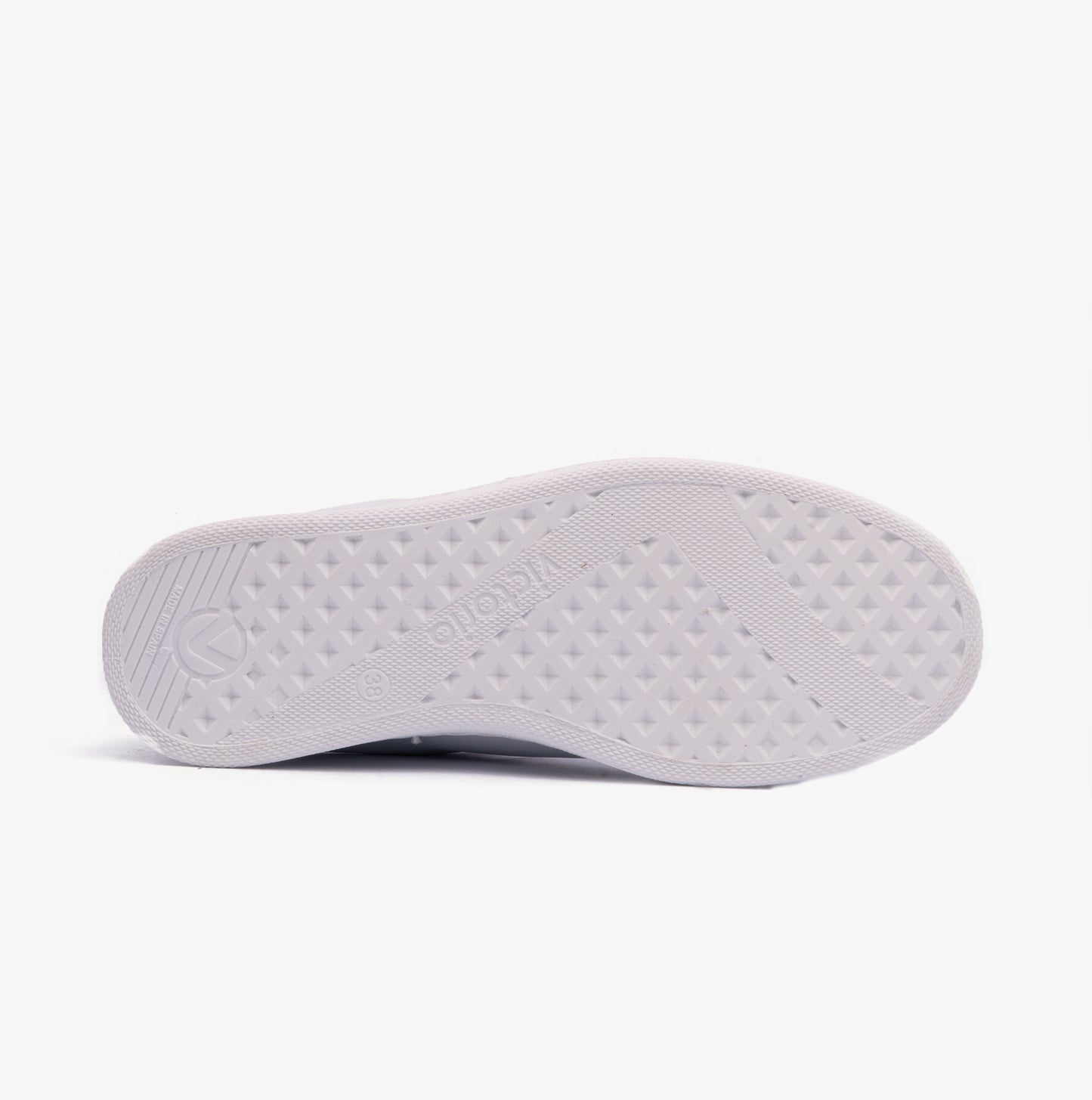 TENIS LEATHER & GLITTER SWIRLS Womens Trainers Blanco