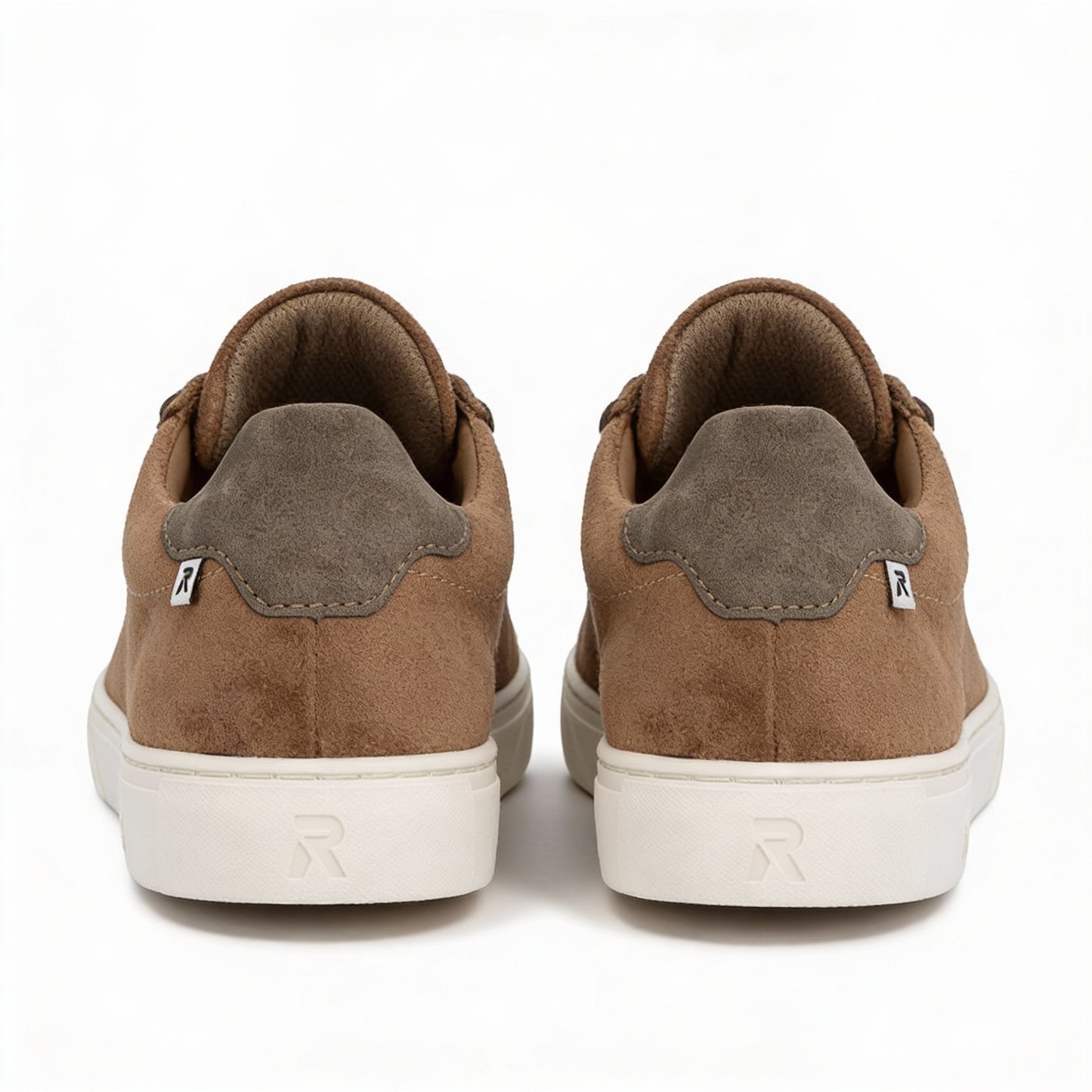 Rieker NASH Mens Court Trainers Tan