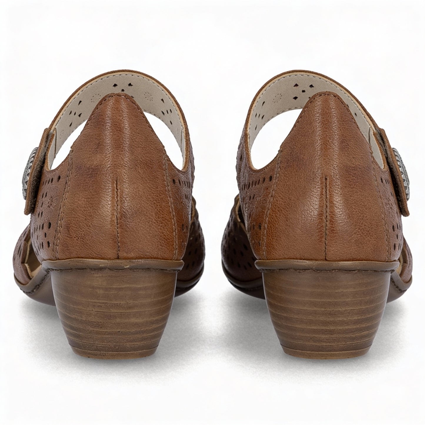 Rieker MIRJAM Womens Casual Shoes Tan