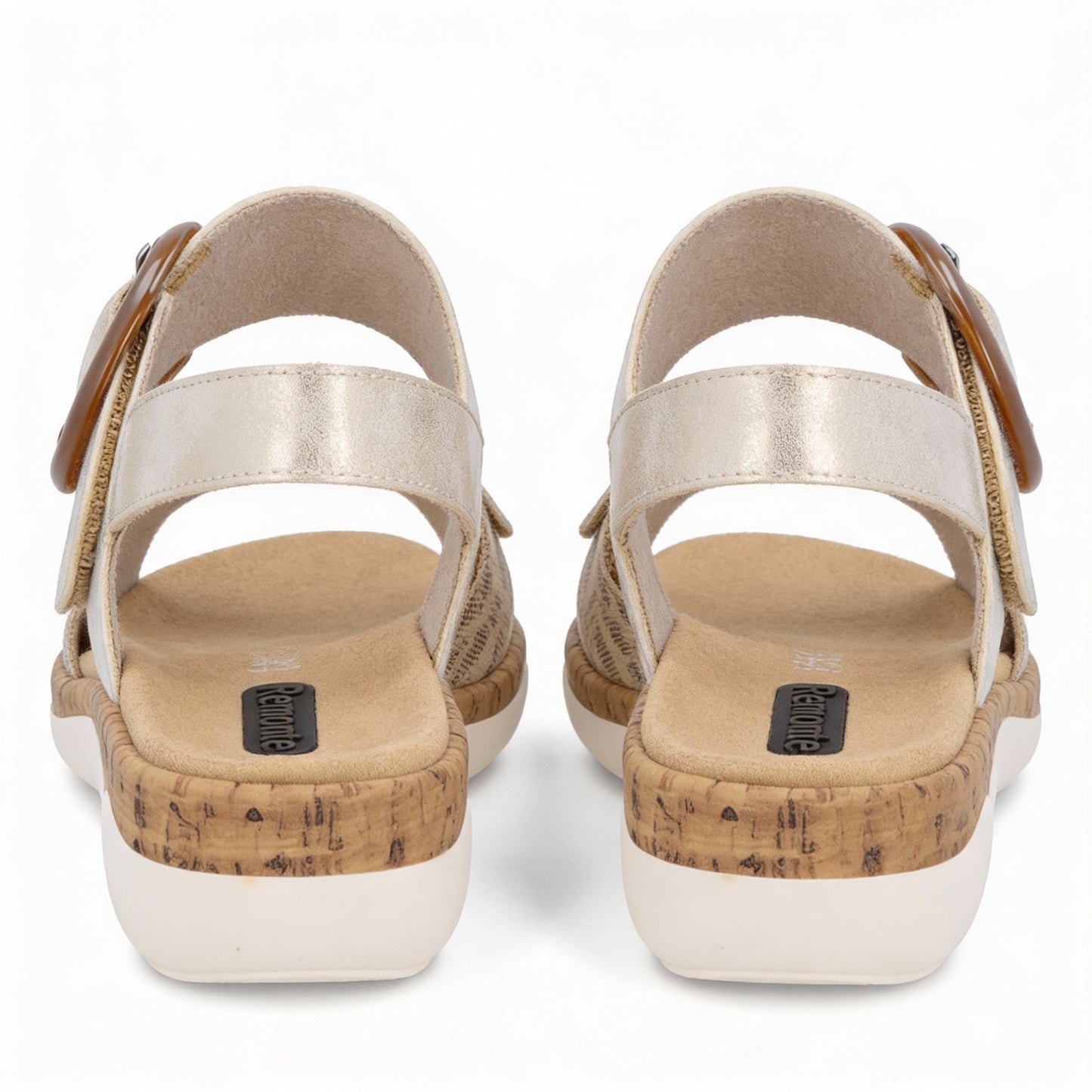 Remonte R6853 Womens Ankle Strap Sandals Multi