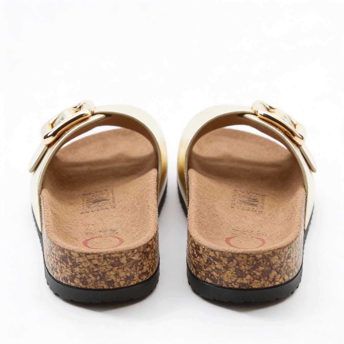 Heavenly Feet IGGY Womens Mules Sandals Gold