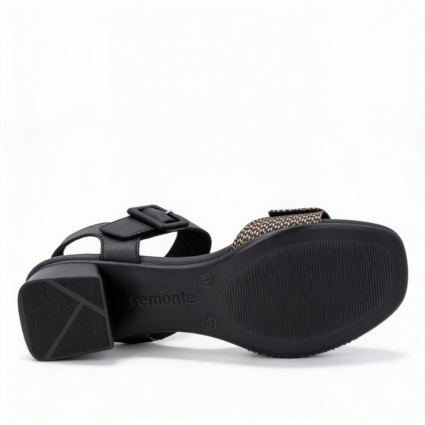 Remonte D1K51 Womens Ankle Strap Sandals Black