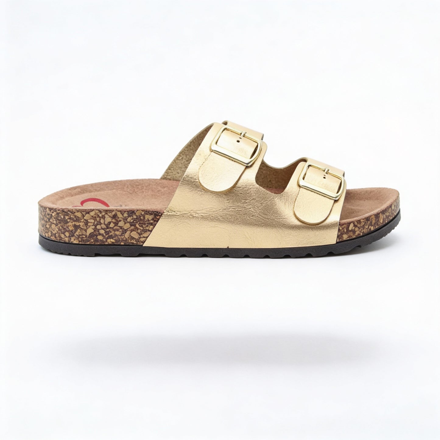 Heavenly Feet HARMONY2 Womens Mules Sandals Gold