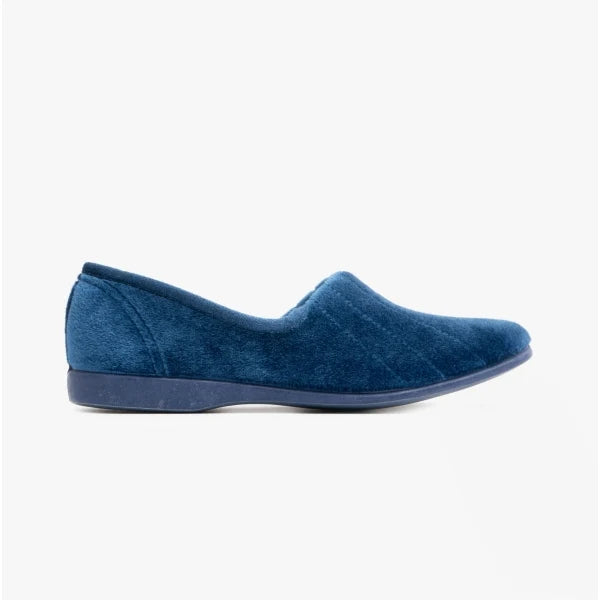 GBS AUDREY Slip On Womens Slippers Blueberry